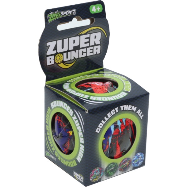 Фото - Игровой мяч Zing Zuper Bouncer, в ассортименте (ZS160)
